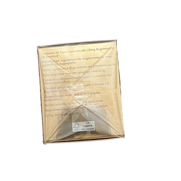 Estee Lauder Re-Nutriv Ultimate Lift Regenerating Youth Eye Creme Rich 0.5 oz - Picture 2 of 5